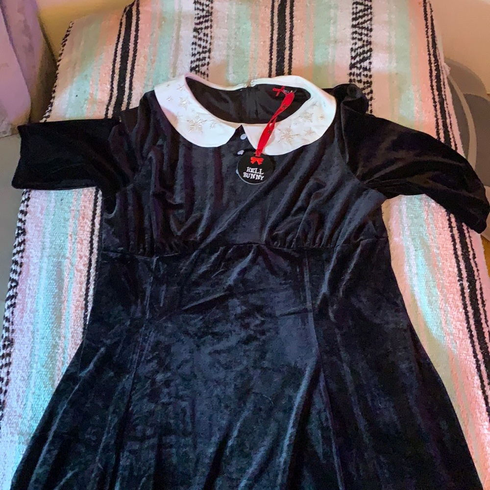 Hell Bunny, ModCloth velvet dress. Brand new, with tags!